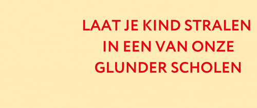 Laat je kind stralen in een van onze glunderscholen